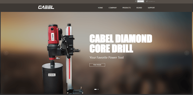 CABEL Official Website Screenshot
